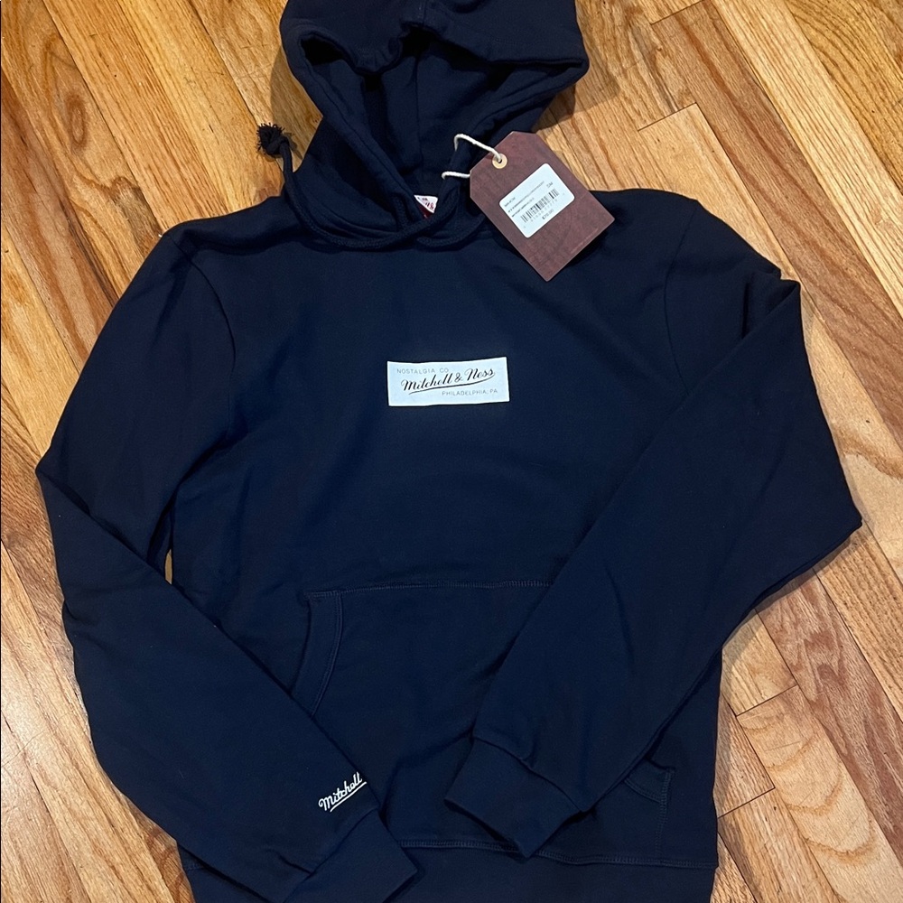 Mitchell & Ness Dark Blue Hoodie